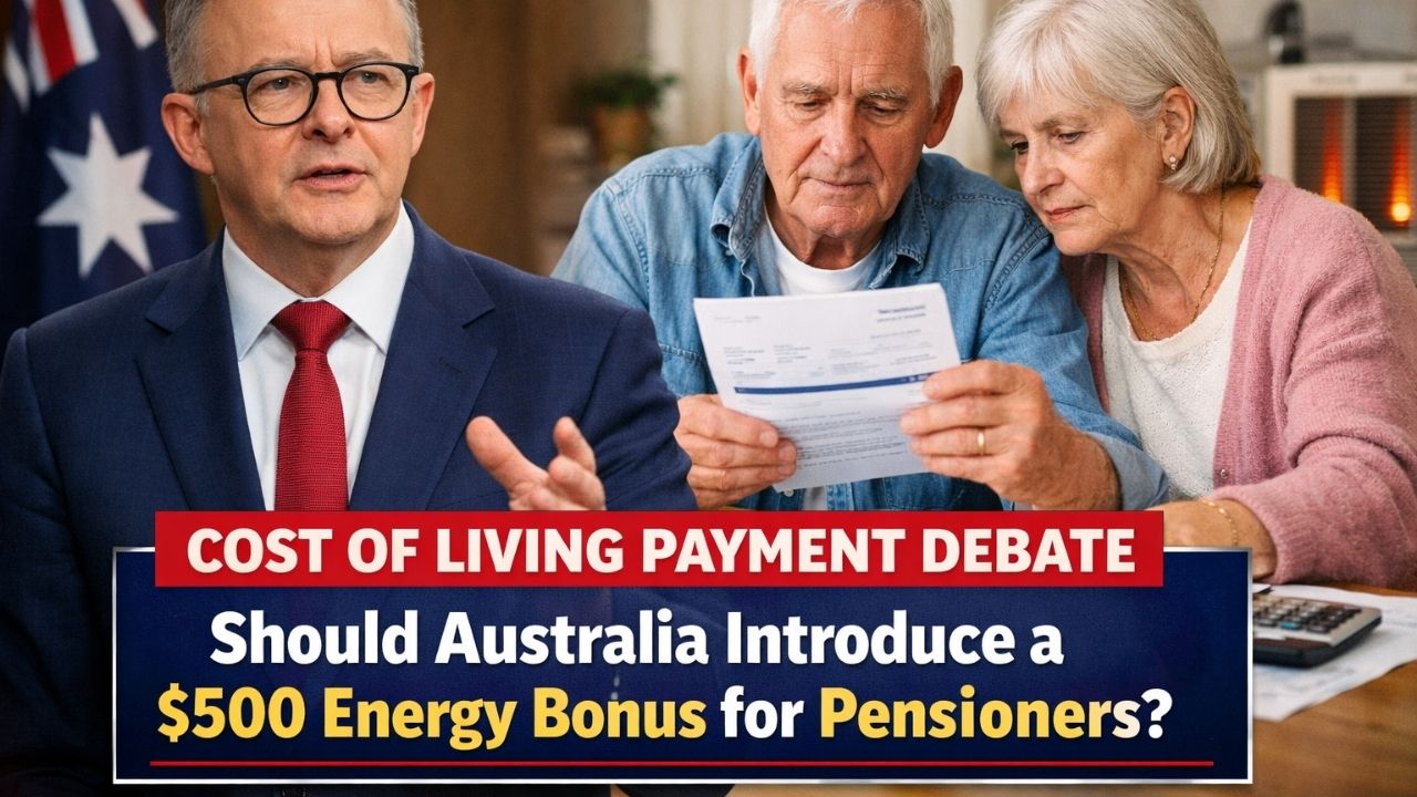 Cost of Living Payment Debate: Should Australia Introduce a $500 Energy Bonus for Pensioners?