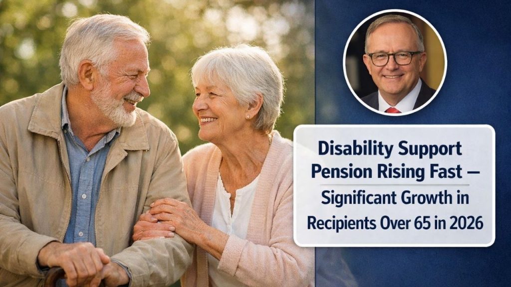 Disability Support Pension Rising Fast — Significant Growth in Recipients Over 65 in 2026
