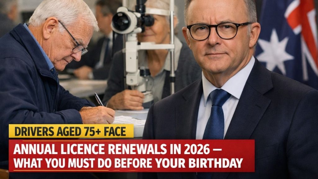 Drivers Aged 75+ Face Annual Licence Renewals in 2026 — What You Must Do Before Your Birthday