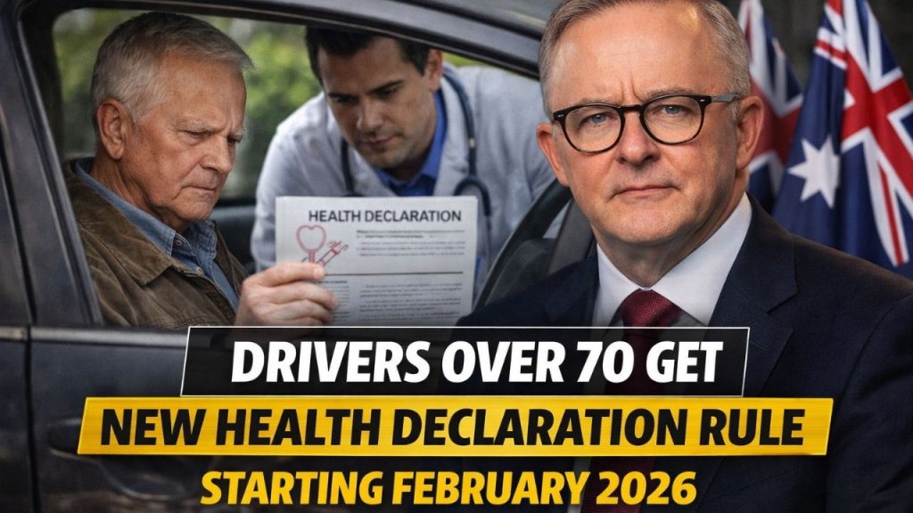 Drivers Over 70 Get New Health Declaration Rule Starting February 2026