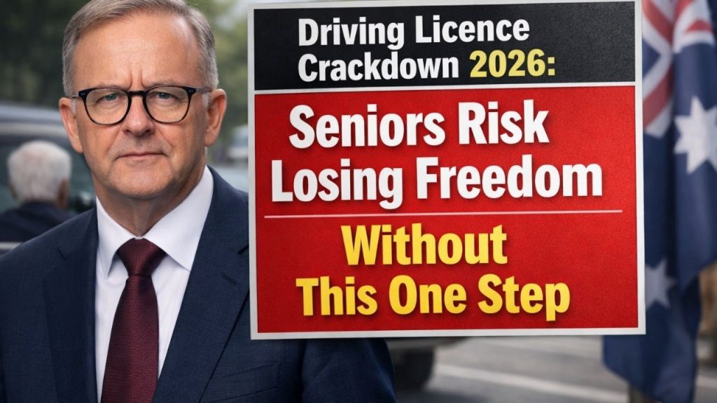 Driving Licence Crackdown 2026: Seniors Risk Losing Freedom Without This One Step