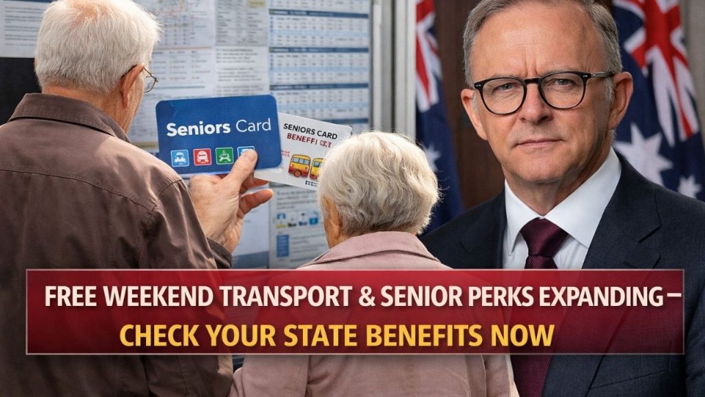 Free Weekend Transport & Senior Perks Expanding — Check Your State Benefits Now