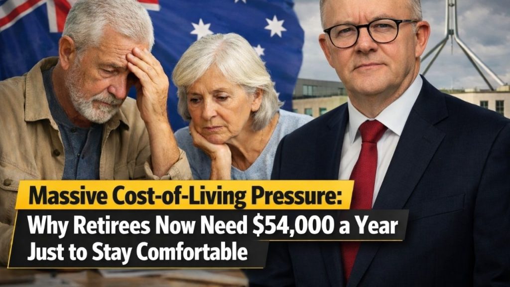 Massive Cost-of-Living Pressure: Why Retirees Now Need $54,000 a Year Just to Stay Comfortable