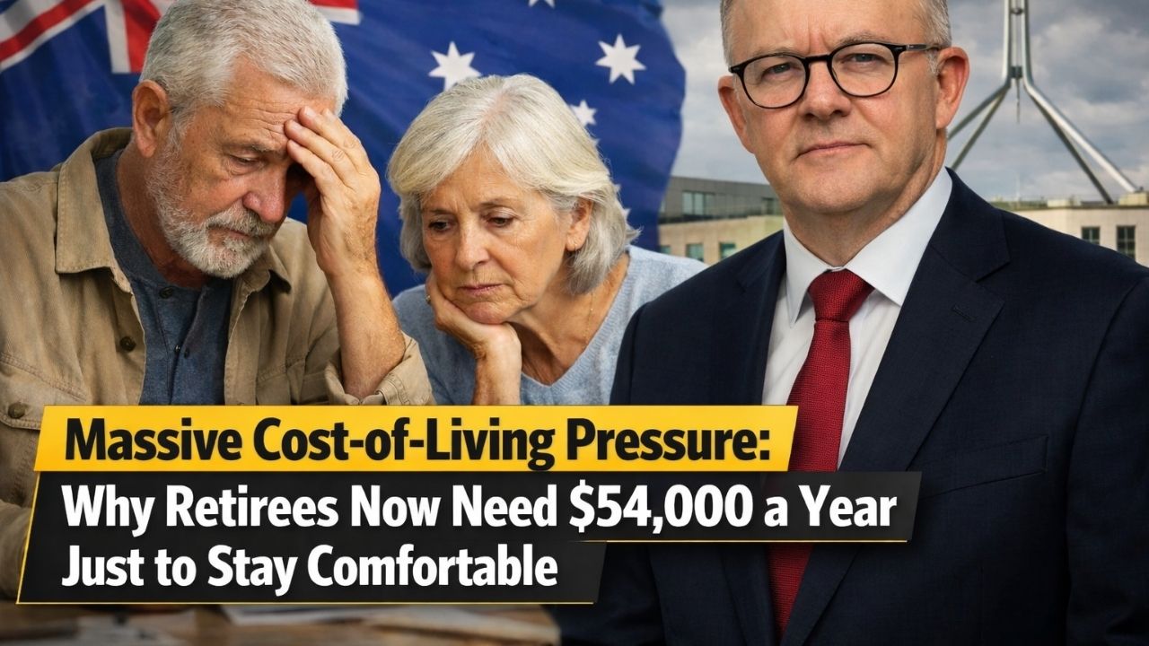 Massive Cost-of-Living Pressure: Why Retirees Now Need $54,000 a Year Just to Stay Comfortable