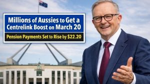 Millions of Aussies to Get a Centrelink Boost on March 20 — Pension Payments Set to Rise by $22.20