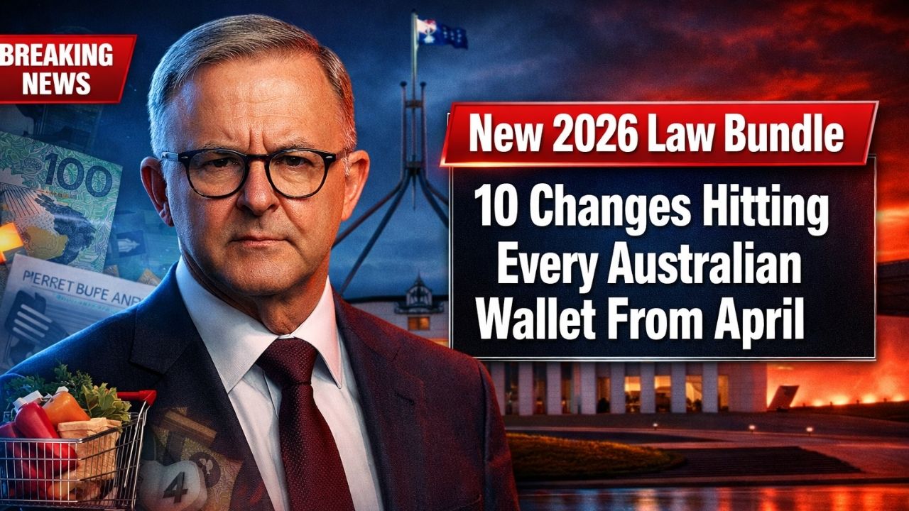 New 2026 Law Bundle: 10 Changes Hitting Every Australian Wallet From April
