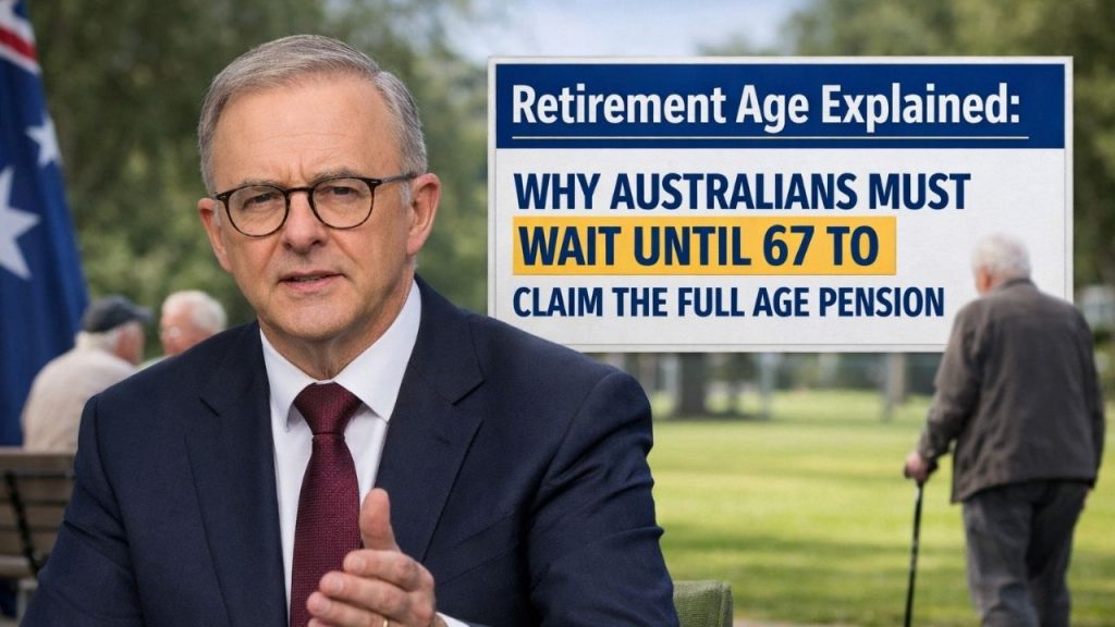 Retirement Age Explained: Why Australians Must Wait Until 67 to Claim the Full Age Pension