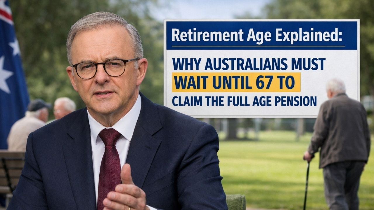 Retirement Age Explained: Why Australians Must Wait Until 67 to Claim the Full Age Pension