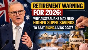 Retirement Warning for 2026: Why Australians May Need Higher Super Savings to Beat Rising Living Costs