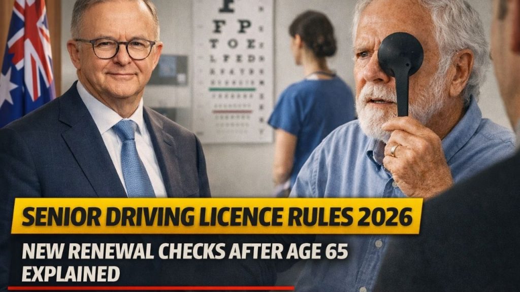 Senior Driving Licence Rules 2026 – New Renewal Checks After Age 65 Explained