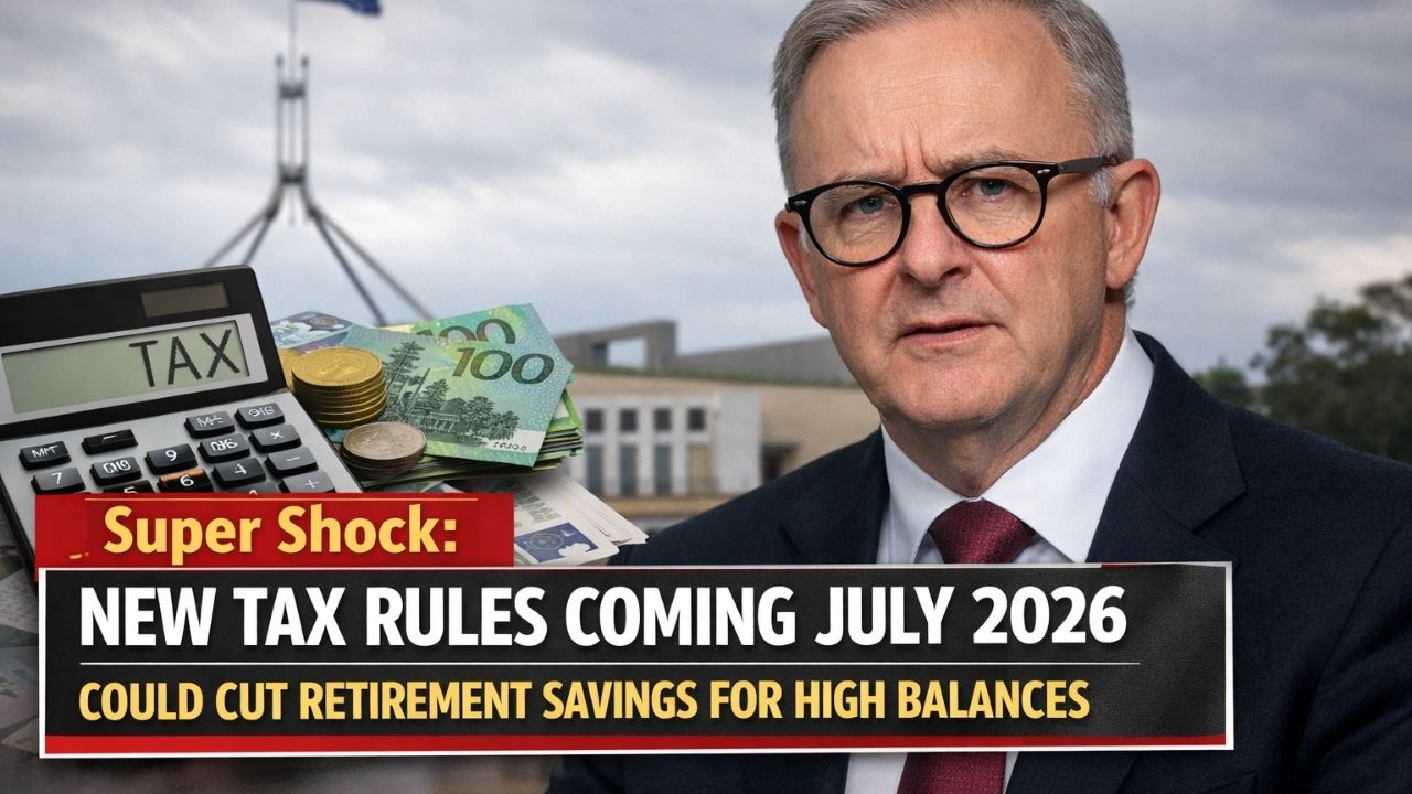 Super Shock: New Tax Rules Coming July 2026 Could Cut Retirement Savings for High Balances