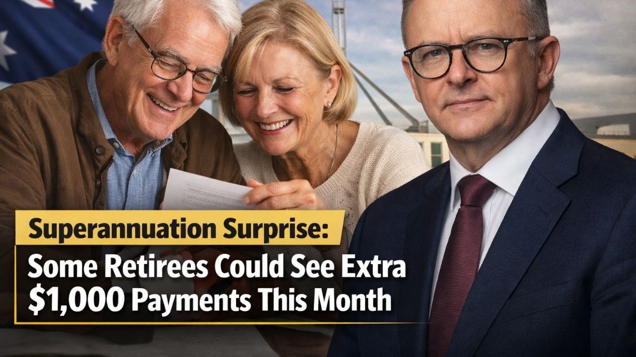 Superannuation Surprise: Some Retirees Could See Extra $1,000 Payments This Month